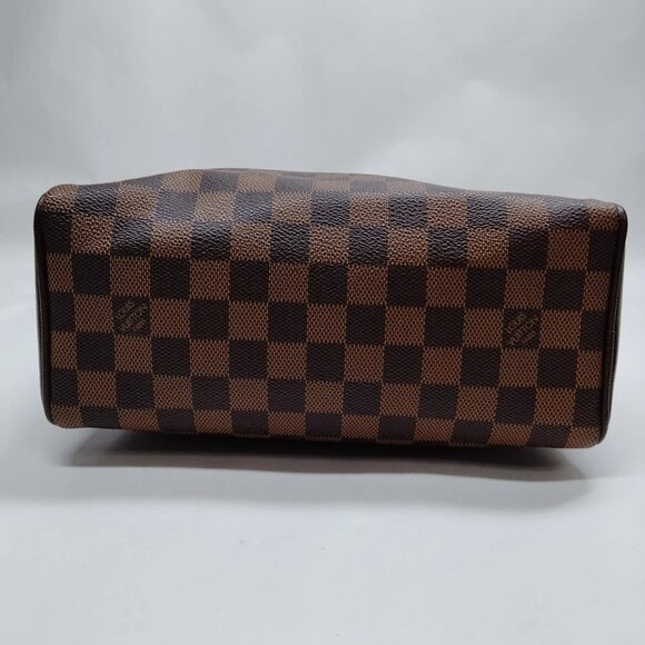 Louis Vuitton LV Hand Bag Triana Brown Damier 597-081325 - Picture 4 of 9